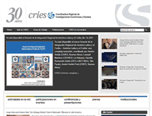 Tablet Screenshot of cries.org